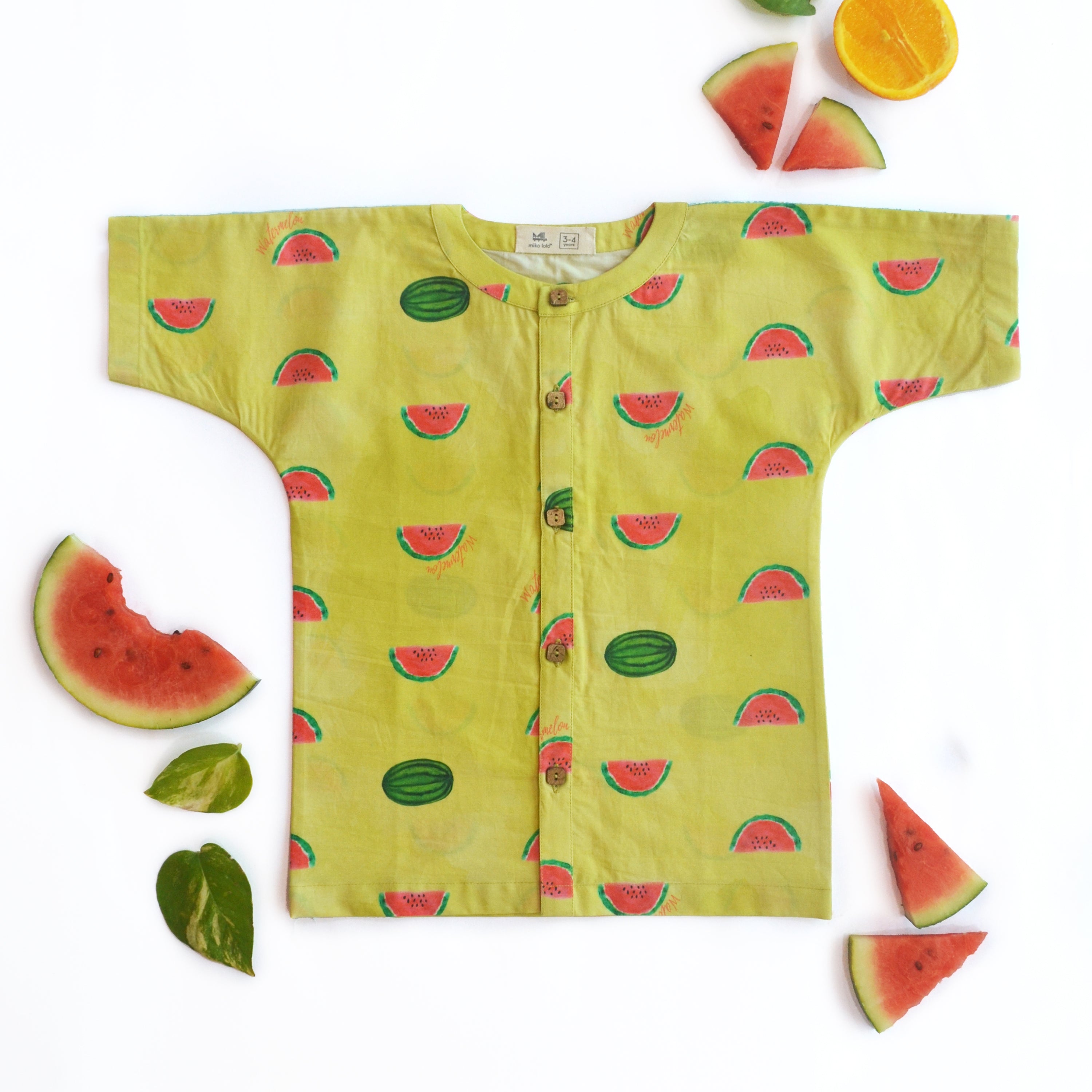 Watermelon Splash Casual Shirt