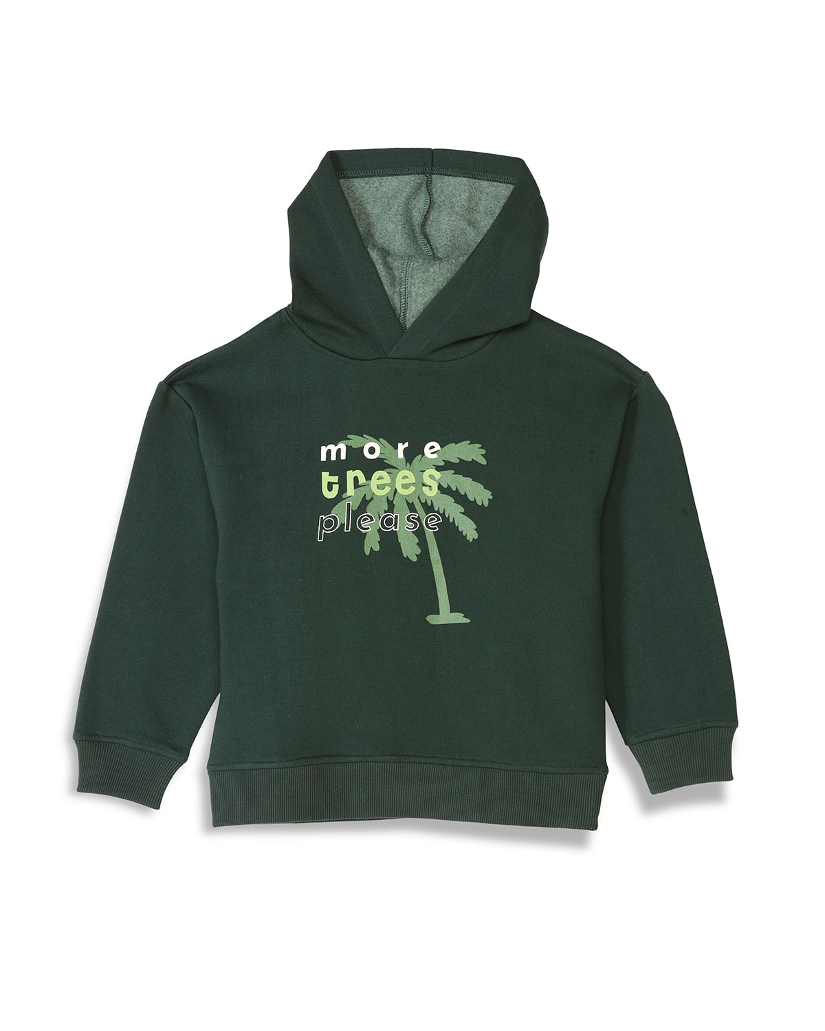 Trees-Please Unisex Hoodie, Dark Green
