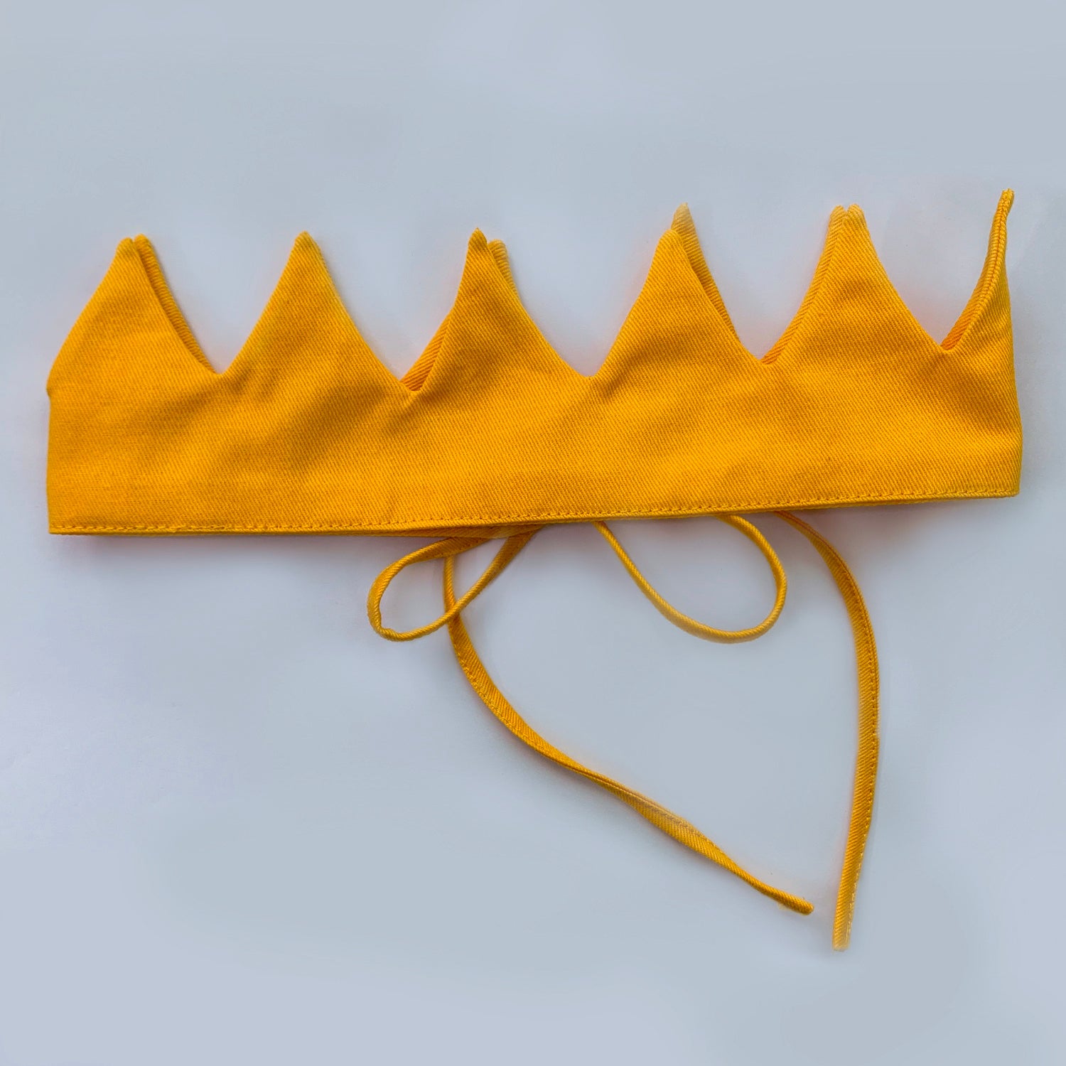 Sunshine Yellow Upcycled Crown