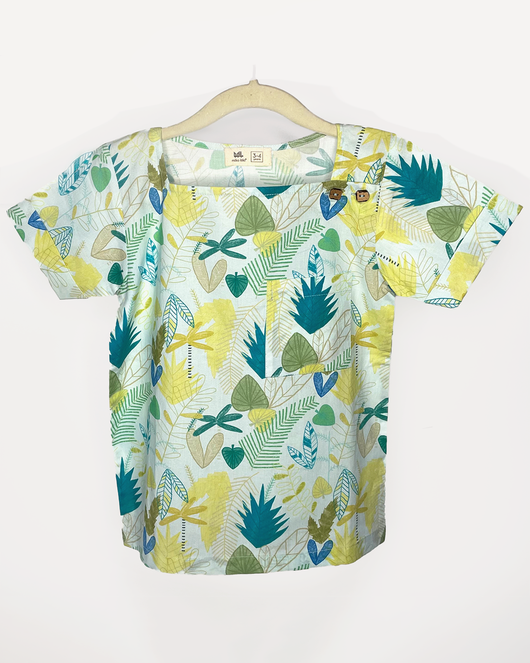 Leafy Forest Half Sleeves Shirt | Rescue