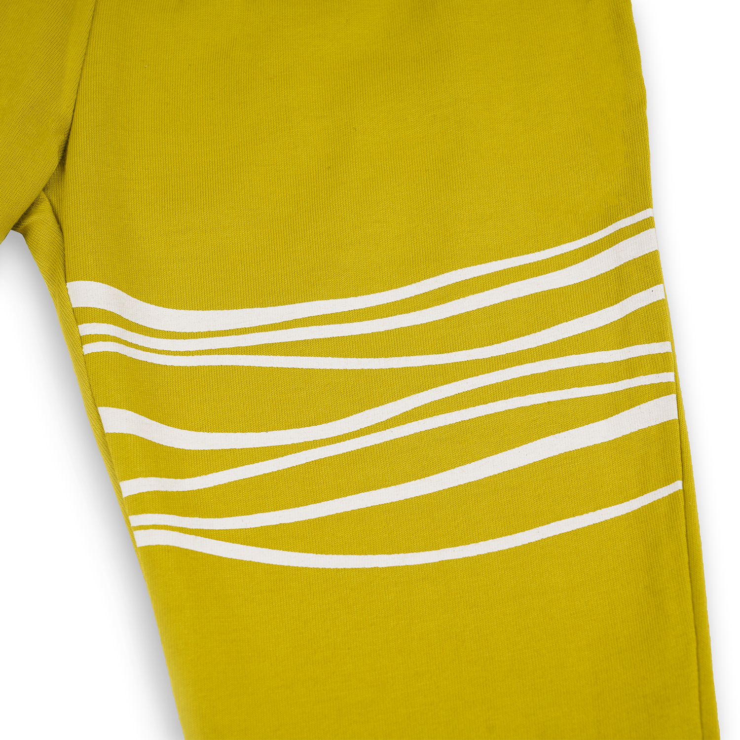 Reef Printed T-shirt with Matching Ripple Leggings Set, Mustard
