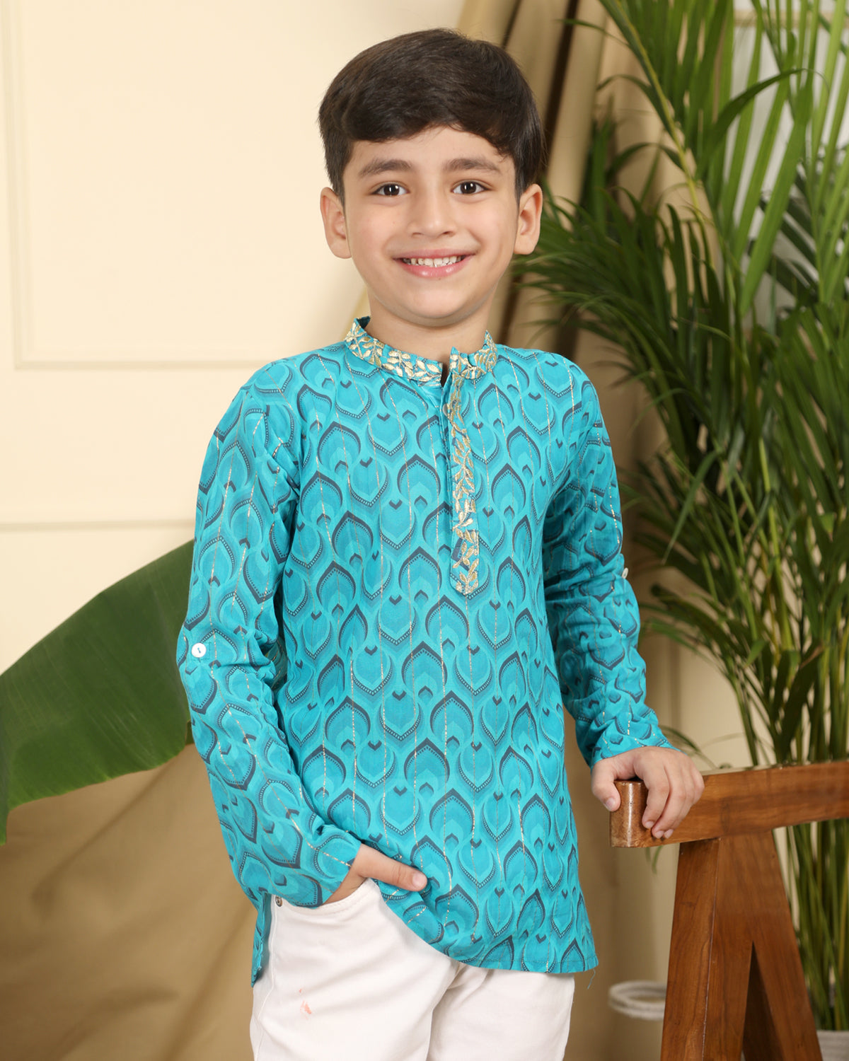 Short kurta for on sale boys