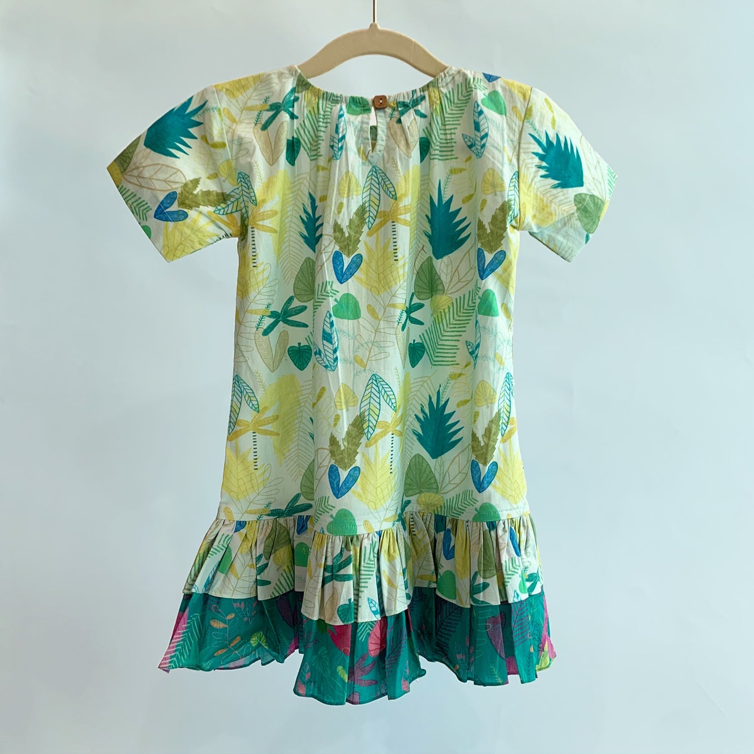 Leafy Forest Gathered Dress | Rescue