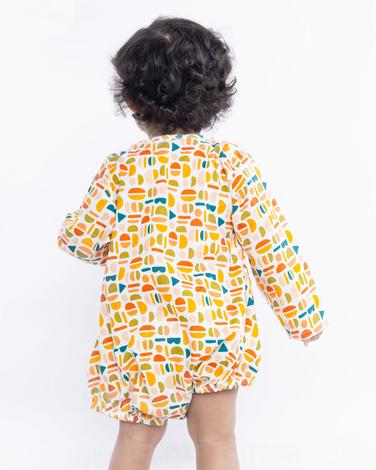 Macaroni Full Sleeves Unisex Onesie