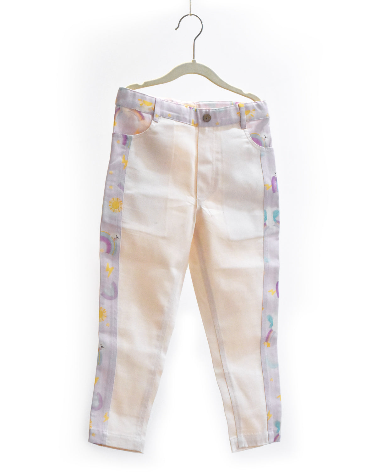 'In the Sky' Off-White Denim Jeans | Rescue