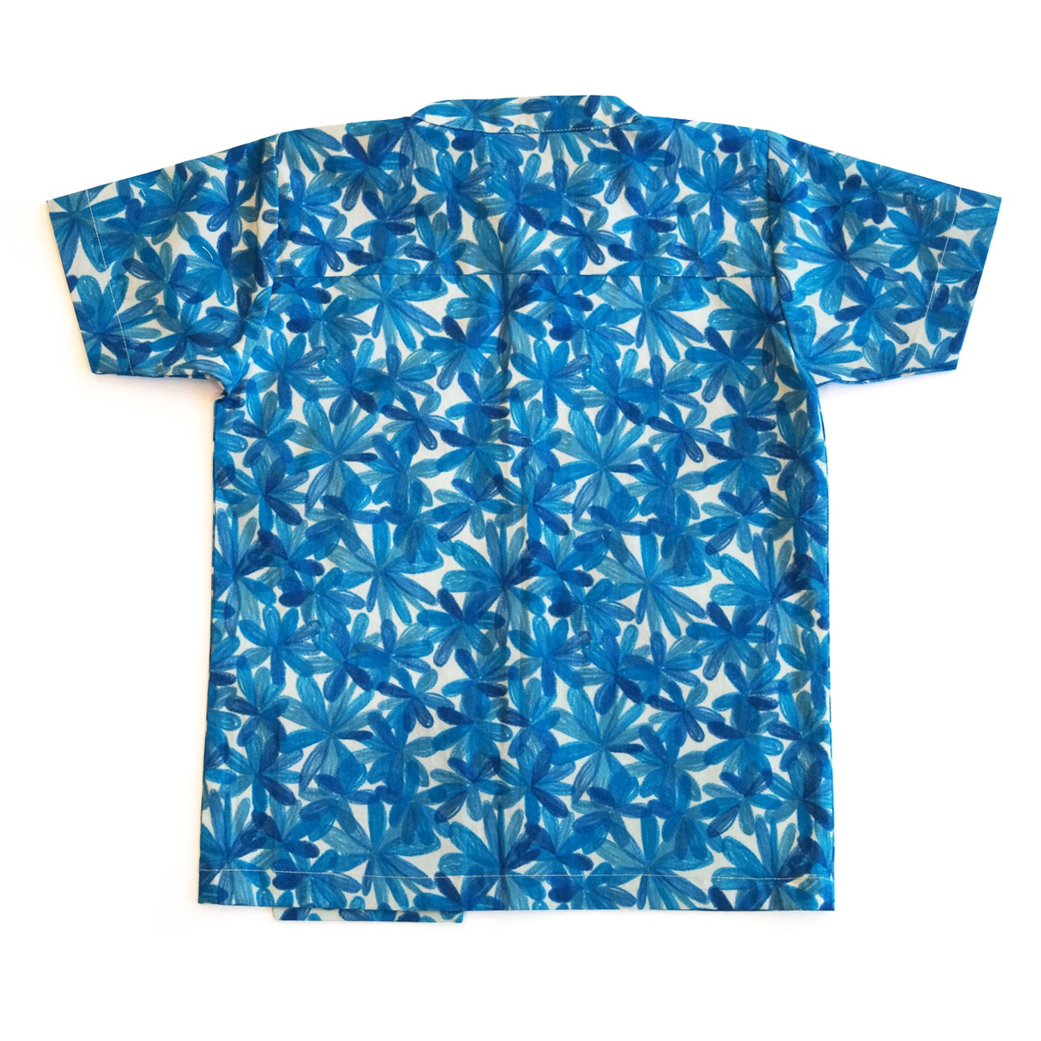 Blue Blooms Shirt